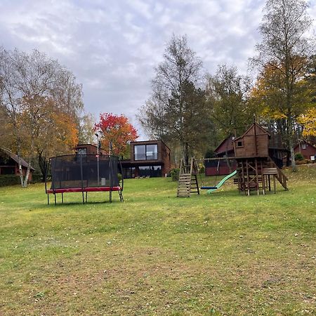 Domek Caloroczny Hawaje Nad Jeziorem Kazub Cieciorka Exterior foto