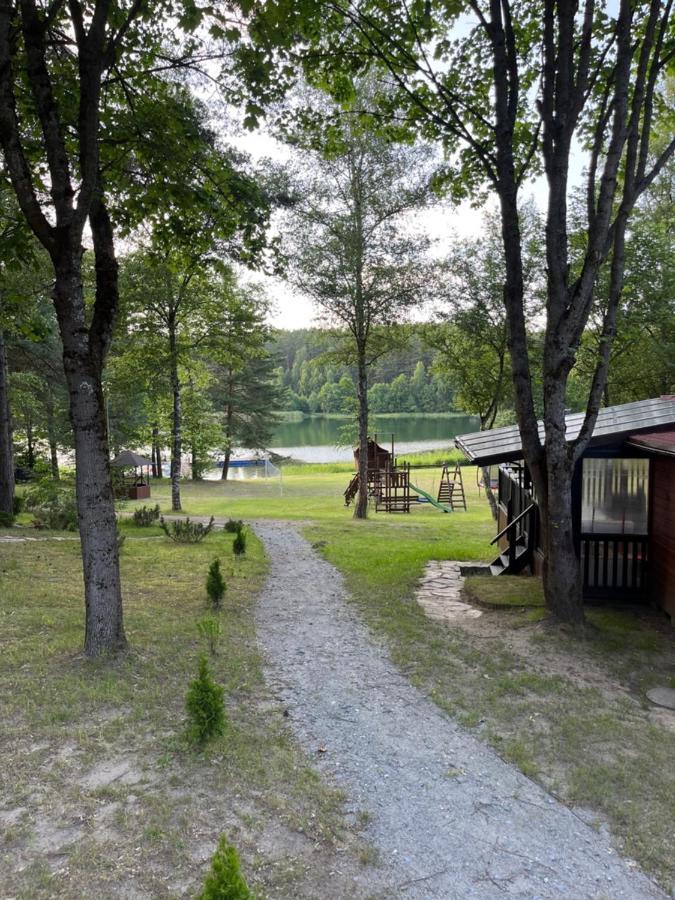 Domek Caloroczny Hawaje Nad Jeziorem Kazub Cieciorka Exterior foto