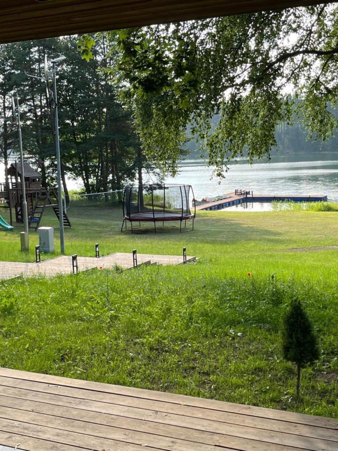 Domek Caloroczny Hawaje Nad Jeziorem Kazub Cieciorka Exterior foto