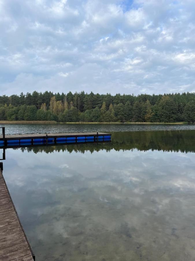 Domek Caloroczny Hawaje Nad Jeziorem Kazub Cieciorka Exterior foto