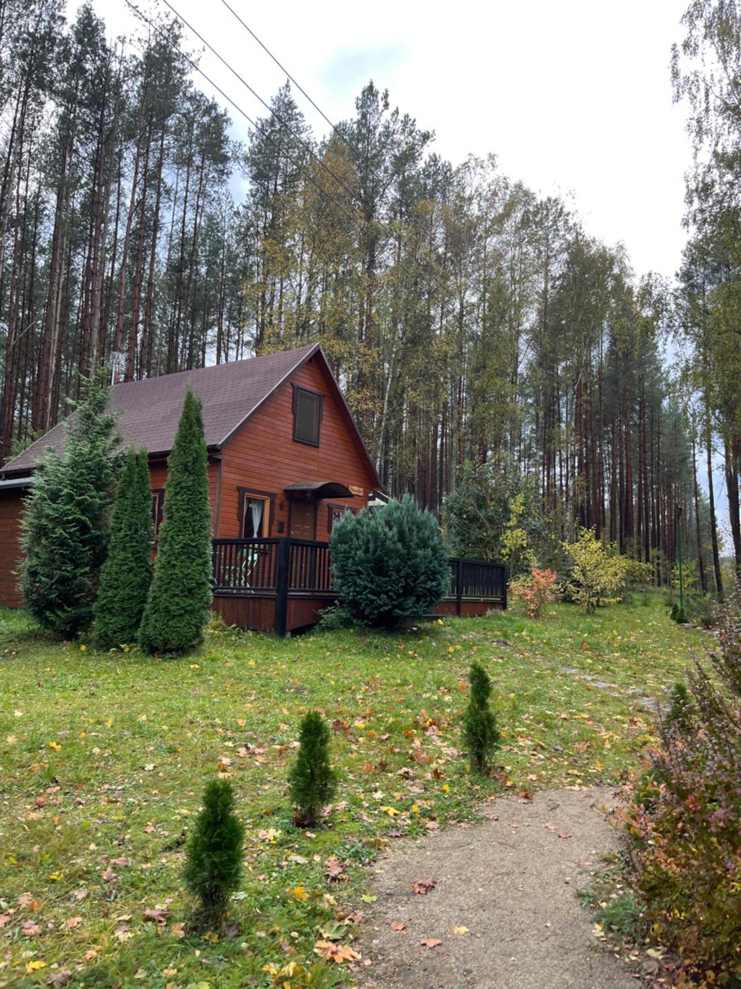 Domek Caloroczny Hawaje Nad Jeziorem Kazub Cieciorka Exterior foto