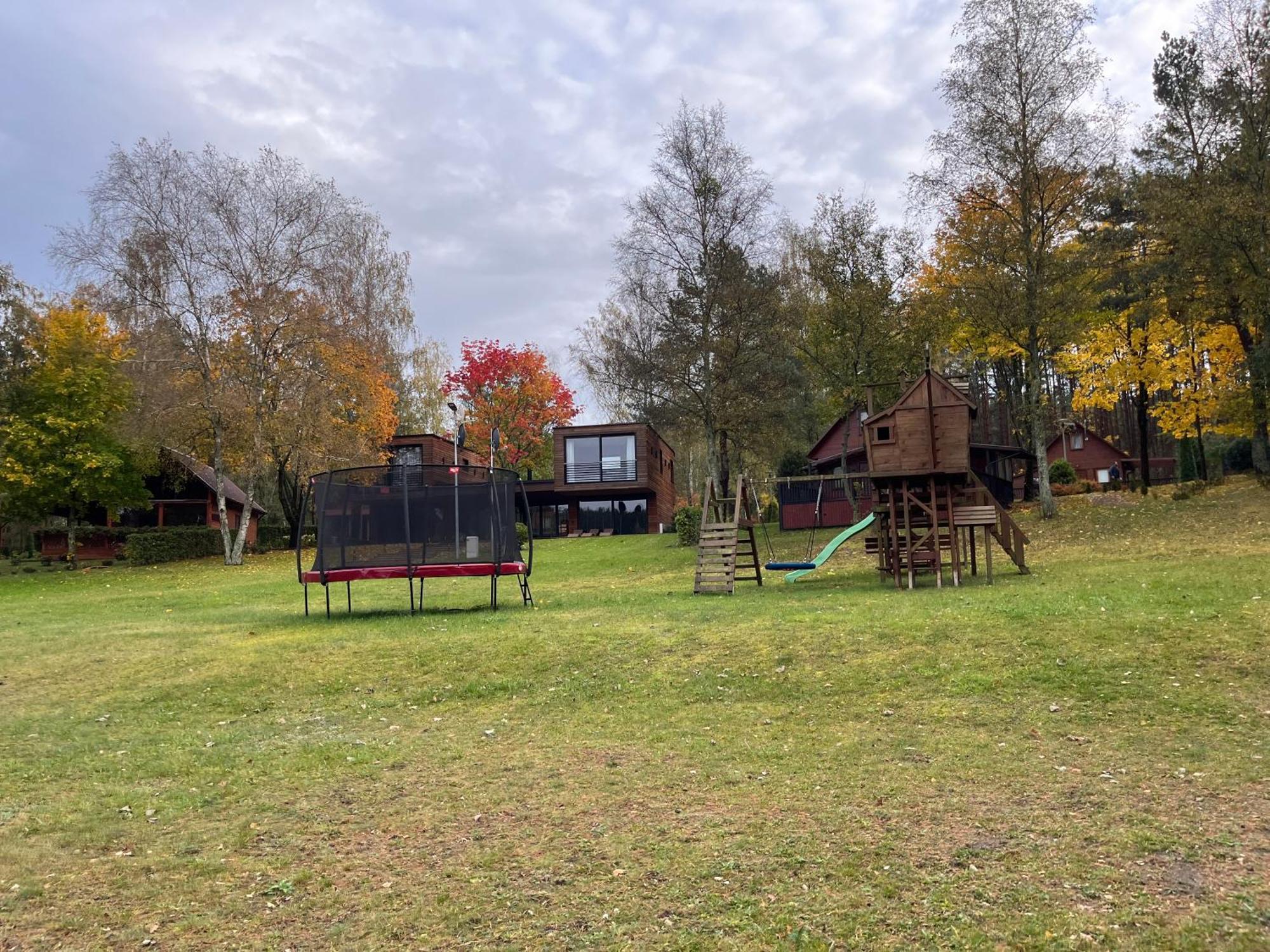 Domek Caloroczny Hawaje Nad Jeziorem Kazub Cieciorka Exterior foto