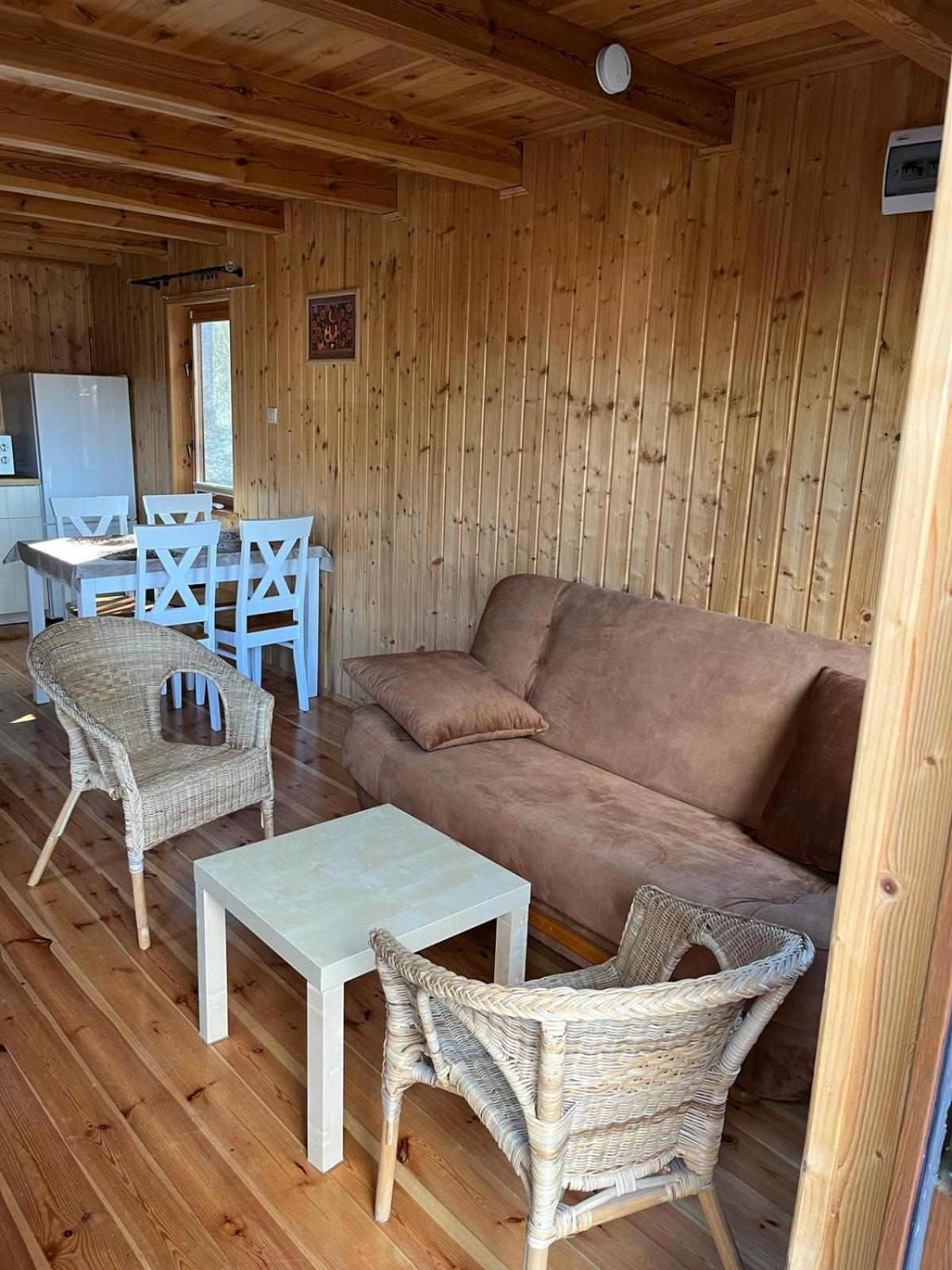 Domek Caloroczny Hawaje Nad Jeziorem Kazub Cieciorka Exterior foto